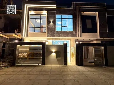 Two-story villa with a rooftop terrace, priced inclusive of registration and ownership fees, located on the main street and ready for occupancy in one