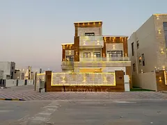 Corner Villa for Sale in Ajman: 6 Bedrooms, Spacious, Luxurious Finishes, Prime Location, Fees Inclu