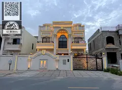 🏡 Luxury villa in Al Helio 2, opposite Al Hamidiya Park | 6 master bedrooms + VIP classic design 