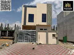 Own a villa with high-end, personalized finishes on a main street in one of Ajman's most prestig