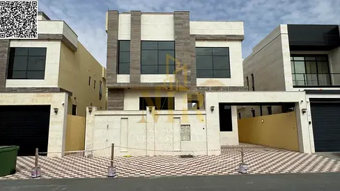 فيلا بسعر شامل رسوم التسجيل والتمليك والمكيفات على الشارع الرئيسي جاهزة للسكن في أرقي مناطق عجمان تملك حر لجميع الجنسيات بدون دفعة مقدمة..