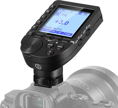 NEEWER Upgraded QPRO-S TTL Wireless Flash Trigger Compatible with Sony 1/8000s HSS Large Screen