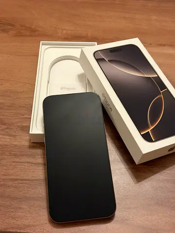 Urgent Sale! iPhone 16 Pro Max, Natural Titanium, 256GB