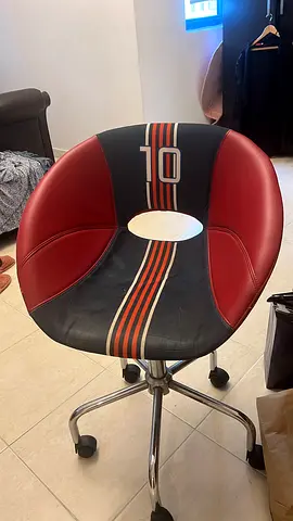 A football kids desk that’s in great condition and comes with a matching chair.