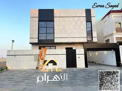 Luxury villa for sale – Al Bahia area, Ajman. Just a step away from your dream home. Prime strategic location, minutes from all essential services.