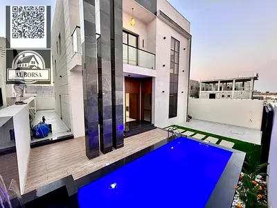 🏊‍♂️ فيلا للبيع بالحليو 2 مع مسبح | 4 غرف ماستر + مجلس وصالة | 1,550,000 درهم شامل التسجيل