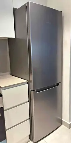 My stainless steel refrigerator with bottom freezer - good condition