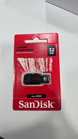 SanDisk Cruzer Blade 32 GB USB Flash Drive (New, Sealed)