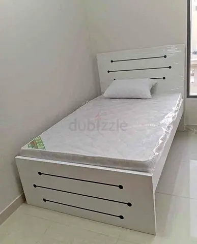Brand New twin bed frame with Mattress Available