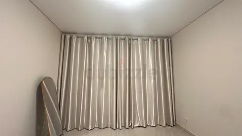 Curtains Long - 4 Pieces + 2 Rods