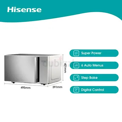 Hisense 30L Solo Microwave Oven