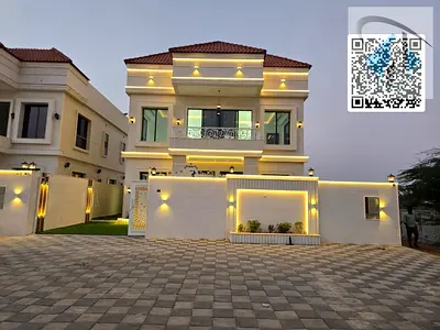 For sale: Classic villa, 5 bedrooms with roof, including registration fees, in Al-Helio 1, super deluxe finishing, freehold , bank financing