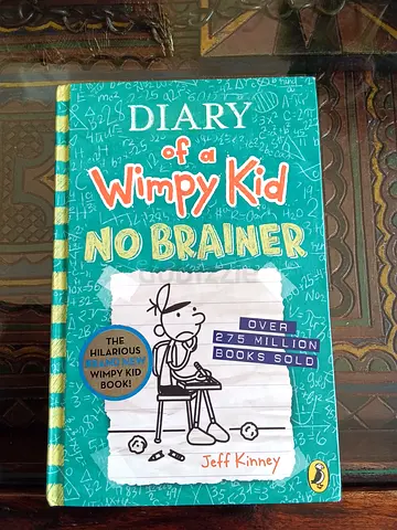 DAIRY OF A WIMPY KID BOOK NO BRAINER