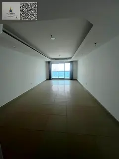 Two-bedroom apartment for sale in Corniche Towers, city view, prime location, all services available