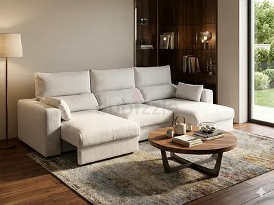 Ikea eskilstuna L shape sofa under storage