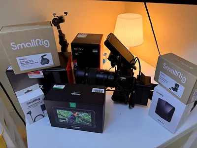 Urgent Sale! New Full Cinema rig kit A74