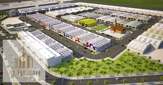 للبيع 3 أراضي تجارية مميزة في القاسمية الصناعية بامارة الشارقة – المرحلة الثالثة موقع استراتيجي علي طريق دبي ـ حتا قريب من المدام في الشارقة