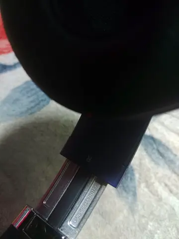 Used over-ear headphones with adjustable metal headband — good working condition