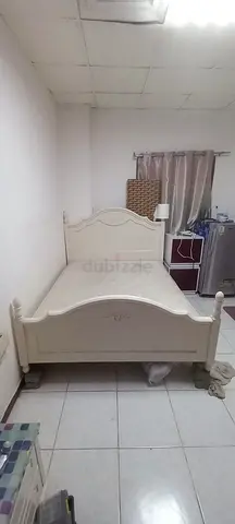 Queen size bed with medical mattress