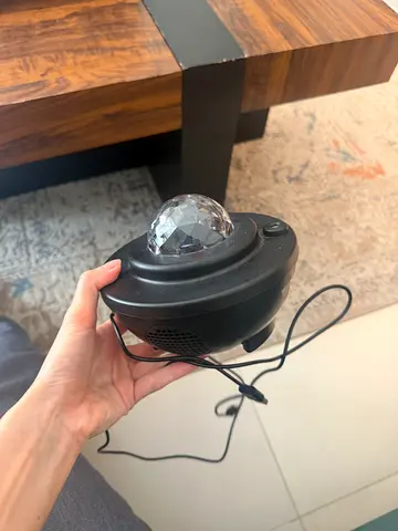 LED Disco Party Light Projector - Compact, USB Powered