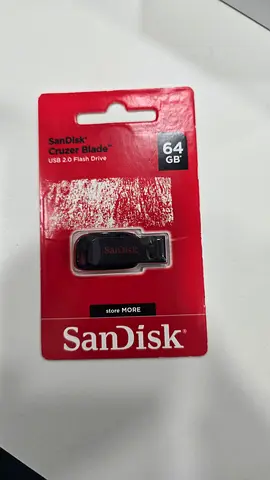 SanDisk 64 GB USB Flash Drive (sealed)