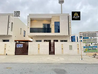 فيلا بسعر شامل رسوم التسجيل والتمليك على الشارع الرئيسي جاهزة للسكن في أرقي مناطق عجمان تملك حر لجميع الجنسيات بدون دفعة مقدمة. .
