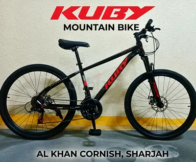 🔥 KUBY 26” Mountain Bike | Disc Brakes | 21 Gears | 330 AED

Kuby Mountain Bike for Sale 🚴‍♂️