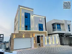 Luxury villa for sale in Al Bahia area, two floors and a roof