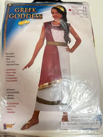 Greek dress kids costume