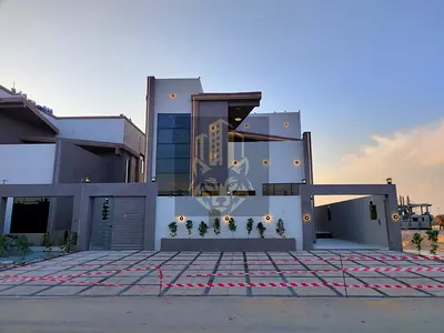 First occupancy villa | 4 bedrooms + 2 living rooms | Built-in wardrobes | Prime location in Al Yasmin, Ajman