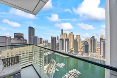 Luxe 2BDR Waterfront Escape - Harbour &amp; Ain Dubai View