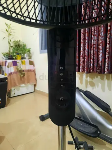 Media Standing Fan with Remote - New less used - Urgent family leaving AED 80