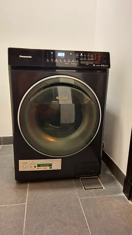 Panasonic washing machine 9.5kg wash 6kg dry latest model neat and clean good condition same like ne