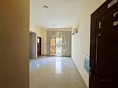 Studio with balcony for yearly rent in Al Rawda 2, Algeria Street. Split AC, clean building with ele