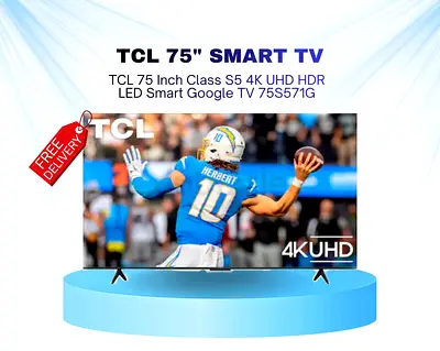 TCL 75 Inch Class S5 4K UHD HDR LED Smart Google TV | Free Delivery | Warranty