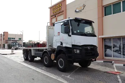RENAULT K460 8X8 FLATBED TRUCK 2018