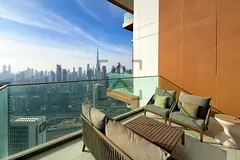 Iconic Loft w/ Burj View| Furnished| Hotel Service