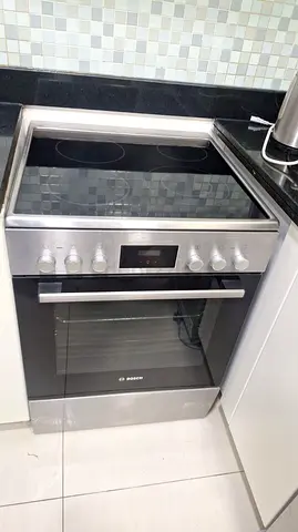 Bosch 4 hoobs Ceramic Cooker 60Cm , Stainless Steel DELIVERY + WARRANTY