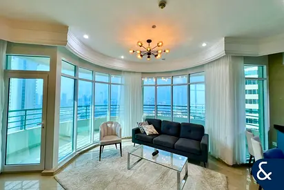 Two Bedroom + Maids | Furnished | Palm Views