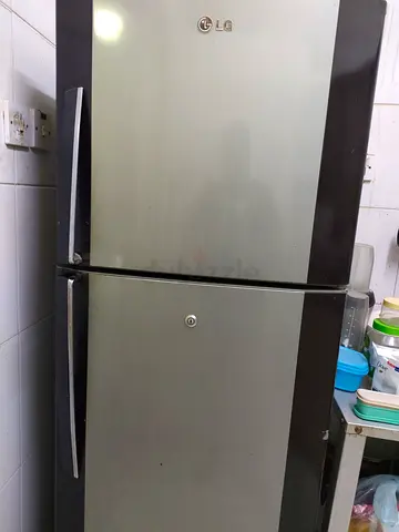 LG Top-Freezer Refrigerator 2-Door, Stainless Steel Finish