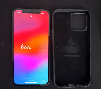 Apple iPhone 12 64 GB with D-Brand Case working condition