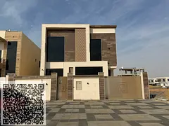 Luxury villa for annual rent, first occupancy, in Al Helio, Ajman