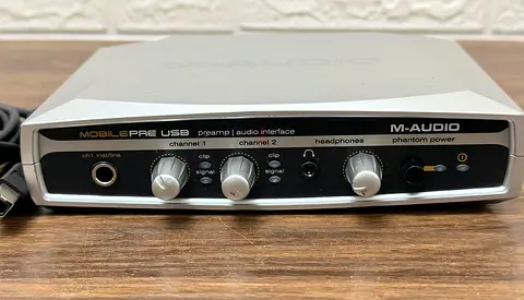 M-Audio 2 channel audio interface