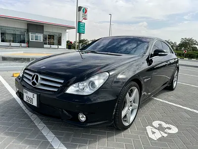 CLS55 Kompeessor black on black