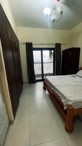 1 Room With Attached Bathroom And Balcony Available in Al Jaddaf for Single Lady,Couple or 2 Ladies