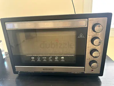 Black+Decker Countertop 50L Oven/Toaster, Working perfectly