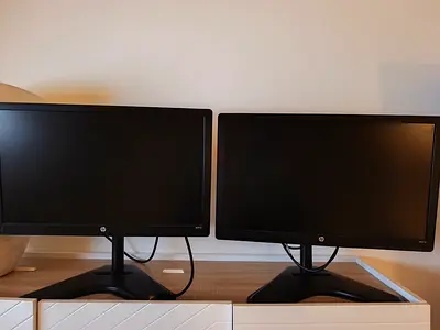 HP Monitors - Set of Two