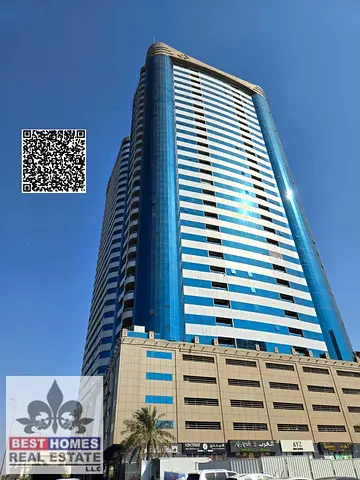 Discounted Price Instalment Plan 2 BHK Apartment for Sale in Conqueror Tower – Ajman | Resale | Easy Installments