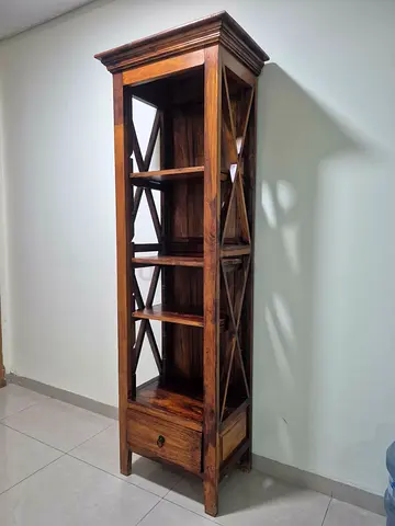solid wood marina book case