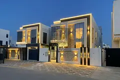 Seize the opportunity! Villa for sale in Al Yasmeen area, featuring 3 master bedrooms, a living hall